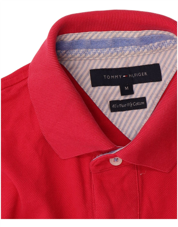 Polo Tommy Hilfiger Hombre Algodón Rosa Medio
