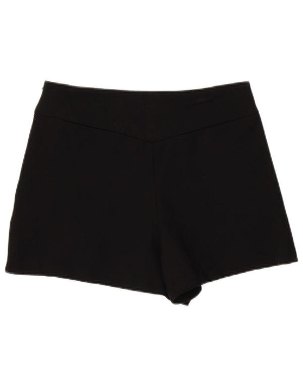 Zara Womens High Rise Hot Pants Small W26 Black