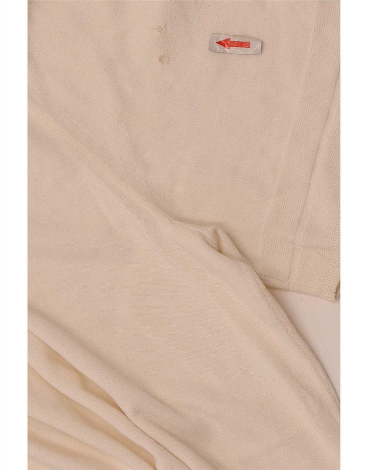 Cos Camiseta regular para mujer Top UK 40 Algodón blanco mediano