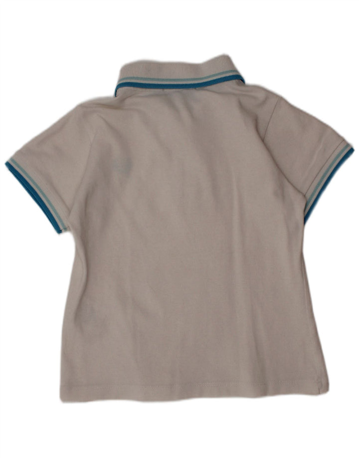 Fred Perry Polo para niño 3-4 años Algodón Blanco Roto