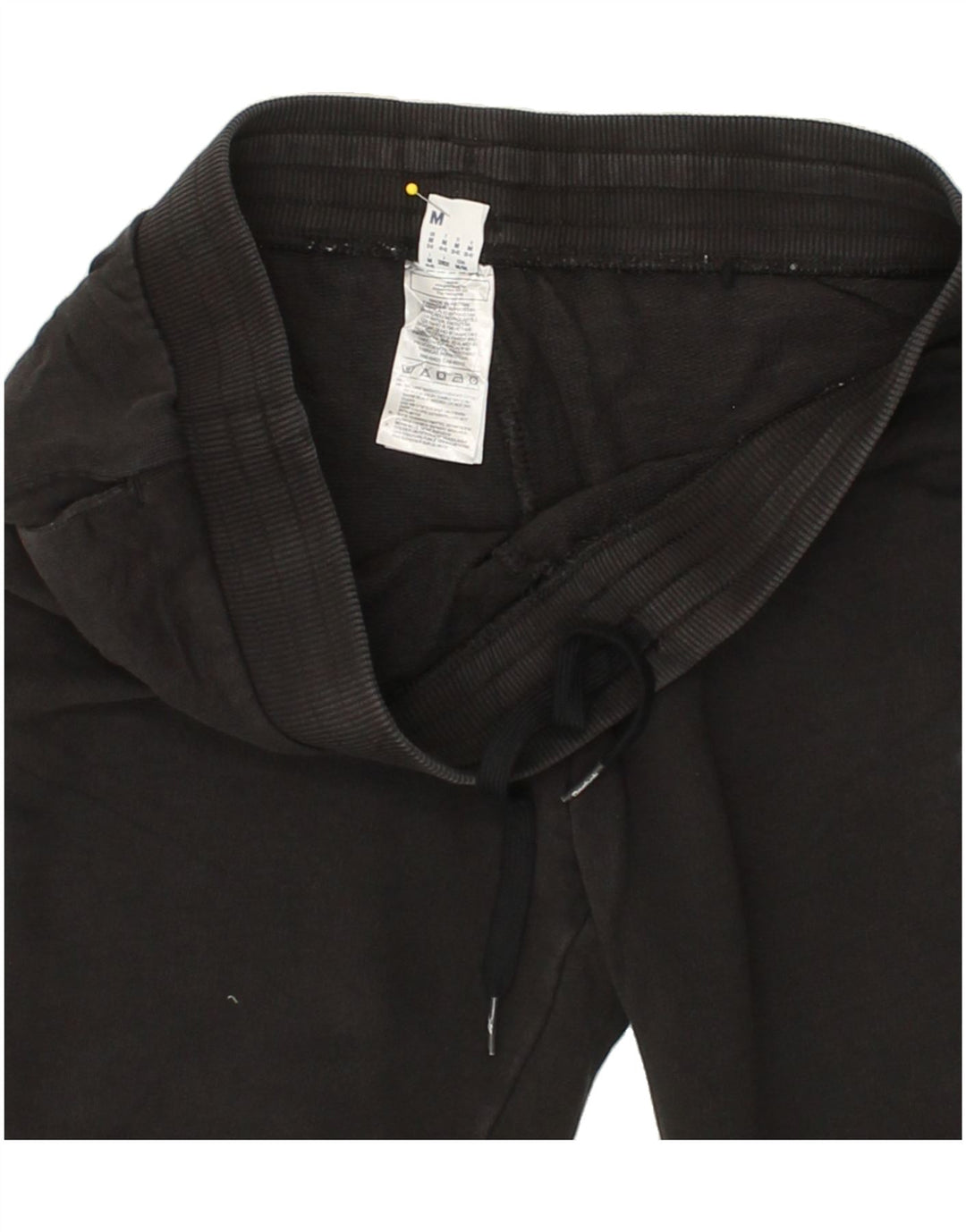 REEBOK Womens Tracksuit Trousers UK 12/14 Medium Black Cotton Vintage Reebok and Second-Hand Reebok from Messina Hembry 