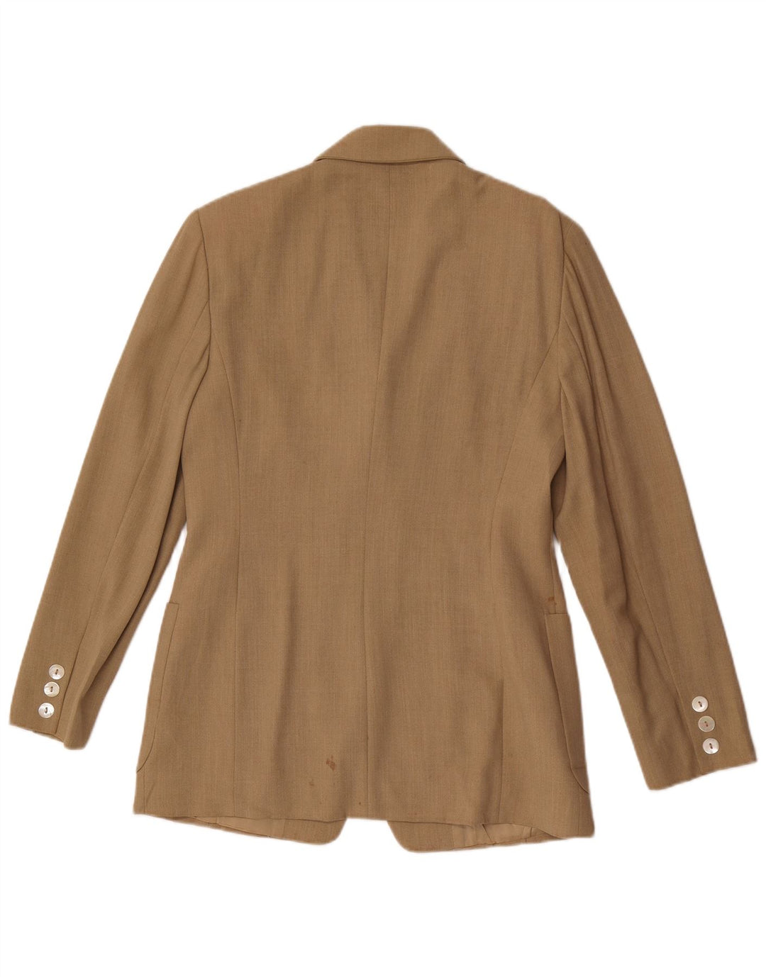 Laura Biagiotti Chaqueta tipo blazer Risposte de 1 botón para mujer IT 42 Beige medio