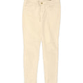 MASSIMO DUTTI Womens Skinny Jeans EU 38 Small W32 L29 Beige Cotton | Vintage Massimo Dutti | Thrift | Second-Hand Massimo Dutti | Used Clothing | Messina Hembry 