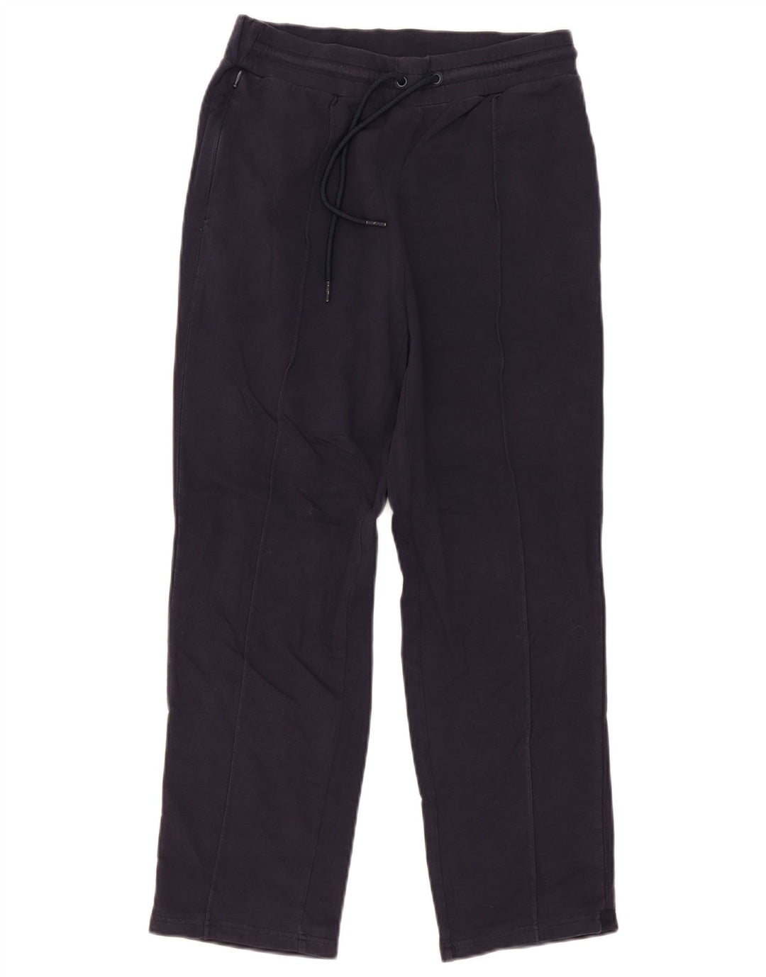 Marks & Spencer Pantalones de Chándal para Mujer UK 12 Medium Azul Marino Algodón