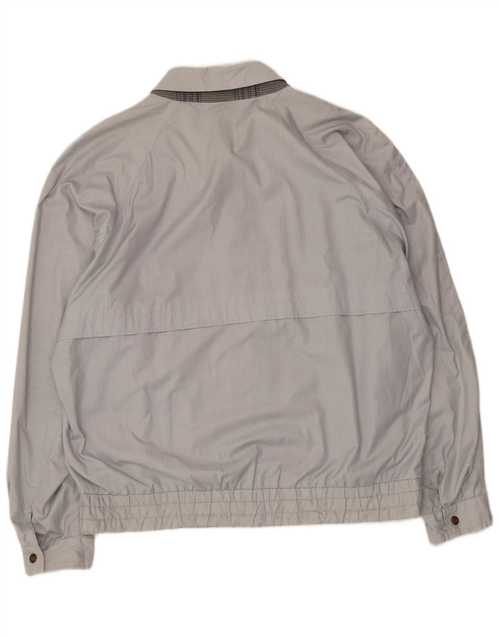 INCOM Chaqueta Bomber para Hombre UK 40 Grande Gris
