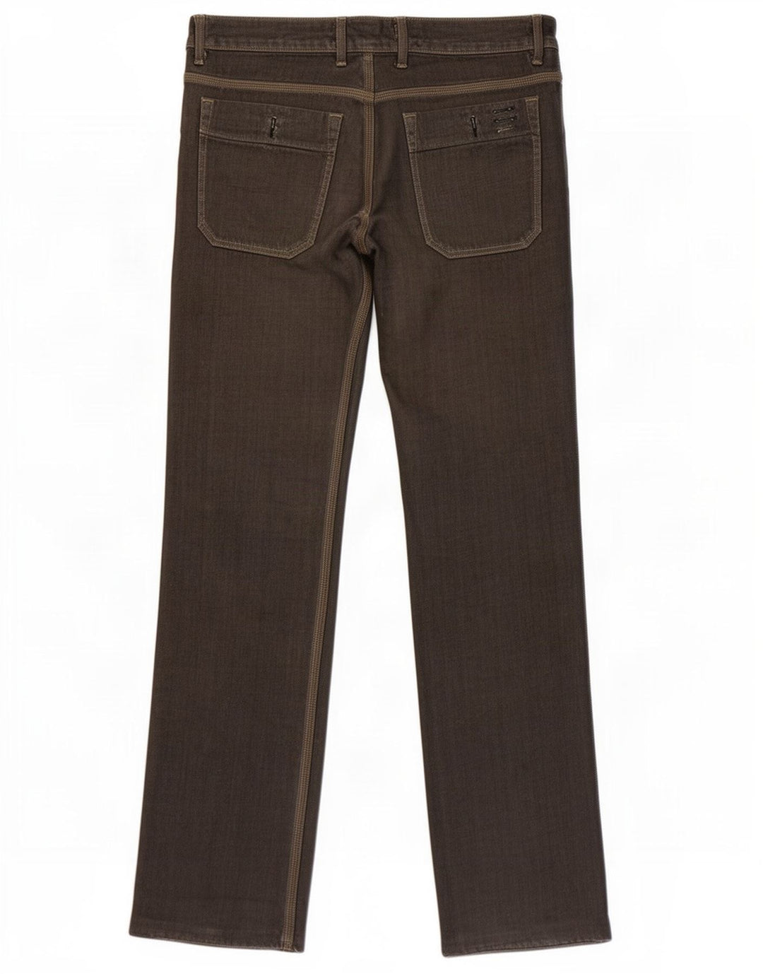 Diesel Vaqueros Rectos Para Hombre W31 L36 Algodón Caqui