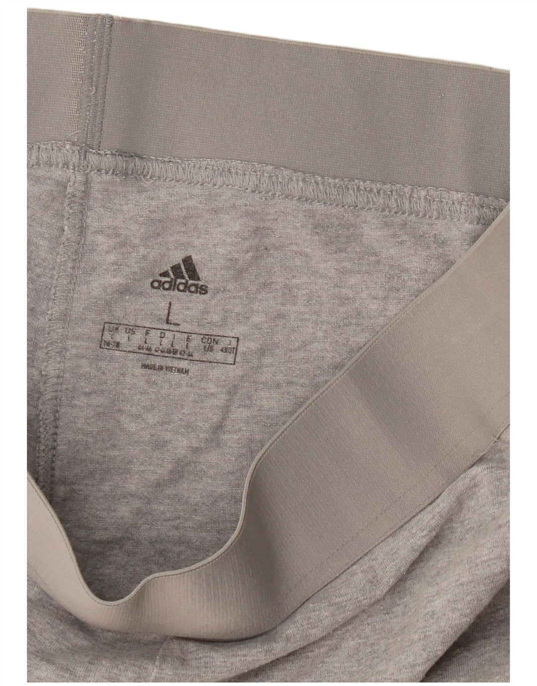 Leggings Adidas Mujer UK 16/18 Grande Gris