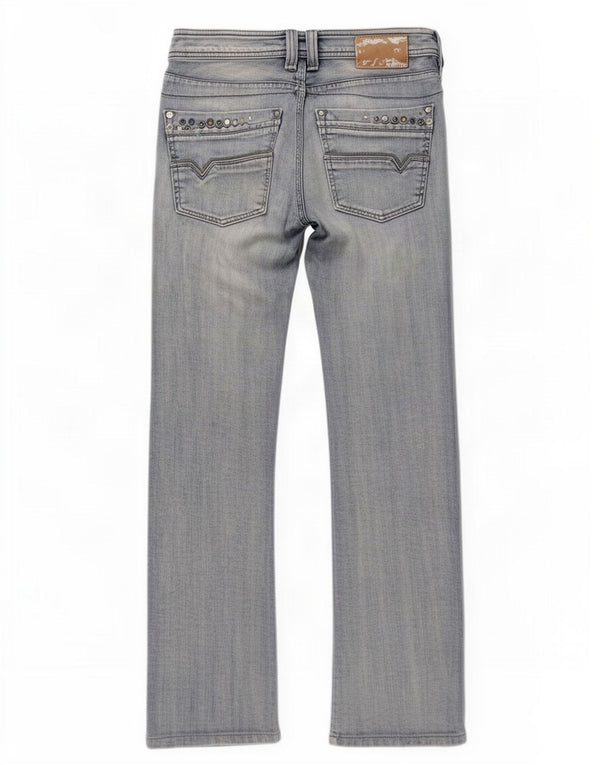 Diesel Hombre Timmen Vaqueros Rectos W31 L30 Algodón Azul