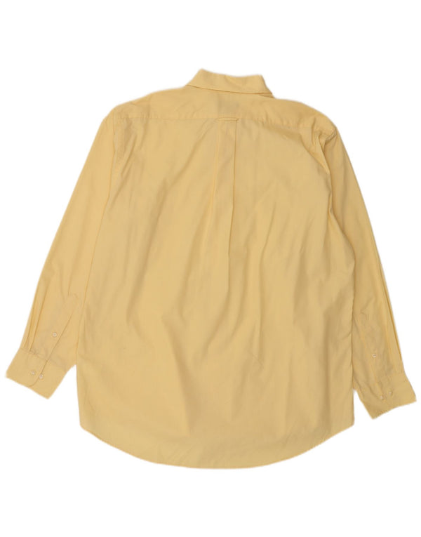 IZOD Camisa Hombre Talla 17 XL Algodón Amarillo