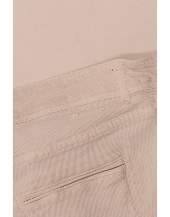 Guess Pantalones Cortos Chinos Para Hombre W30 Algodón Blanco Mediano