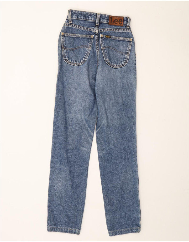 LEE Womens Straight Jeans W24 L28 Blue Vintage Lee and Second-Hand Lee from Messina Hembry 