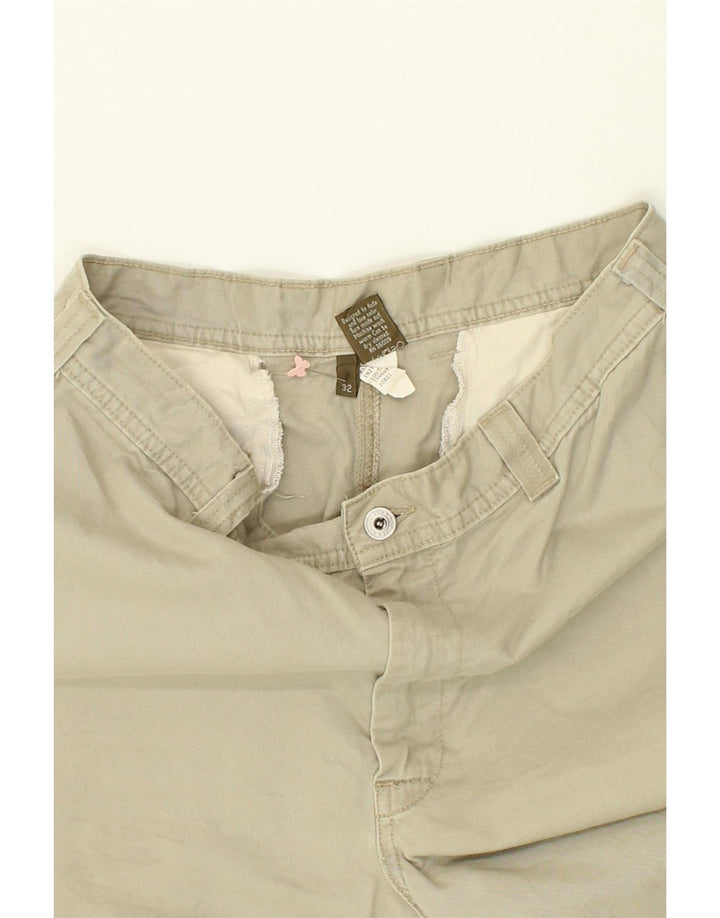 Pantalones cortos chinos CALVIN KLEIN para hombre W32 Algodón beige medio