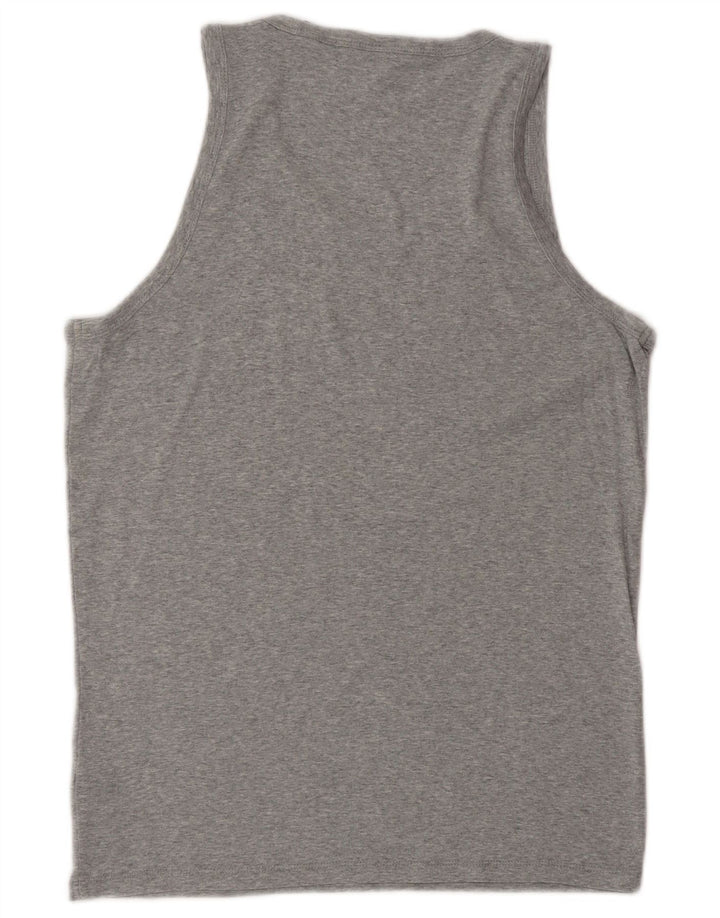 G-STAR Hombre Chaleco Top Grande Gris Algodón