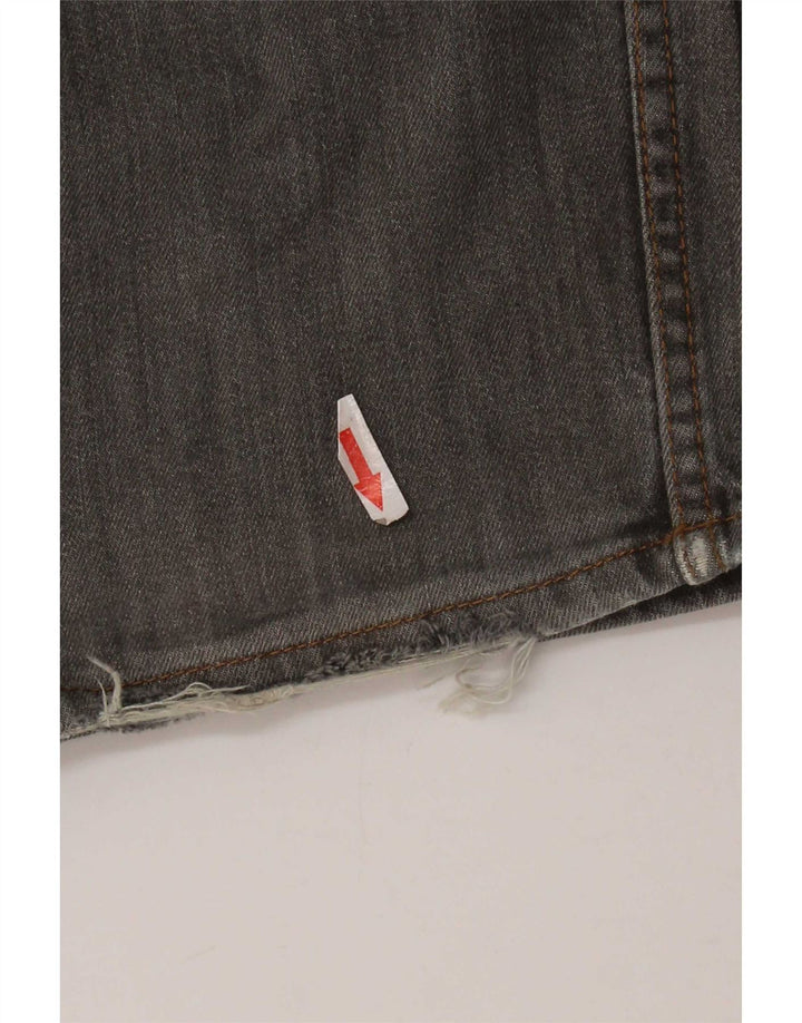 Marks & Spencer Vaqueros rectos azules Harbor para hombre W40 L29 Algodón gris