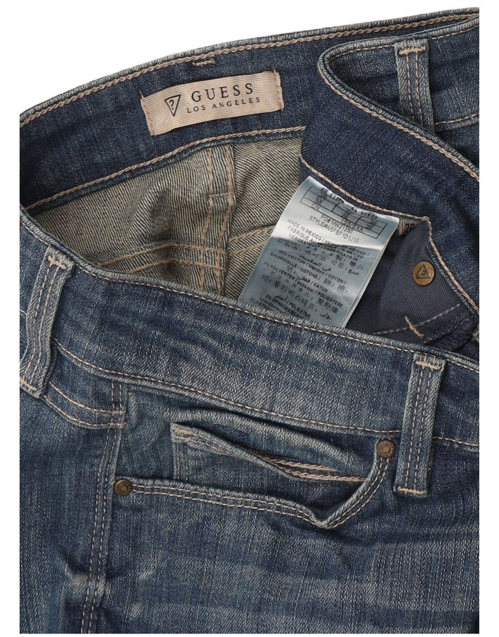 Vaqueros Guess Mujer Cropped W28 L24 Algodón Azul