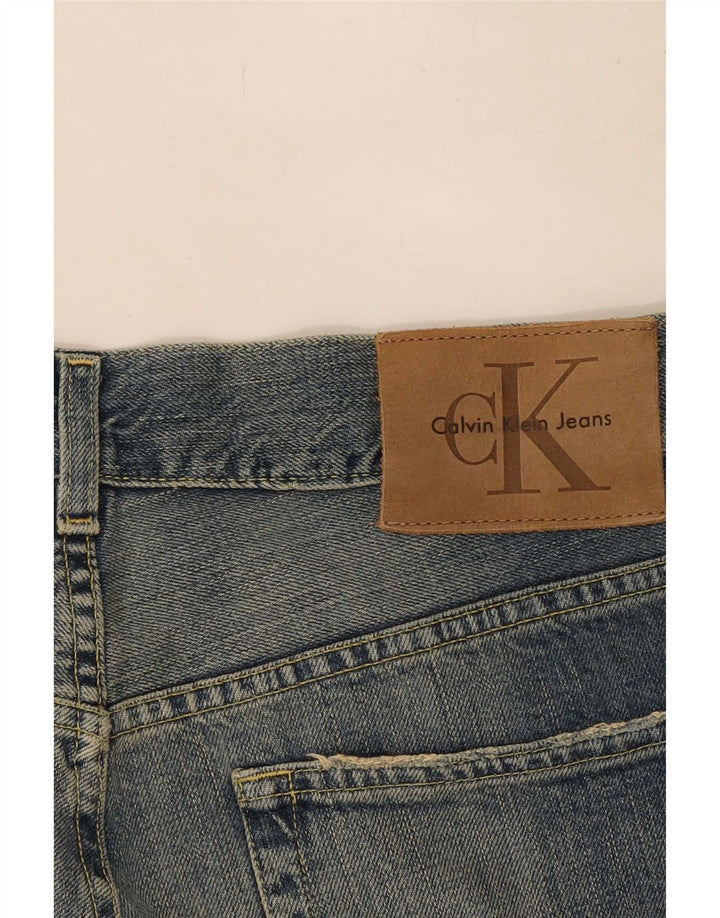 Vaqueros rectos Calvin Klein para hombre W32 L33 azul