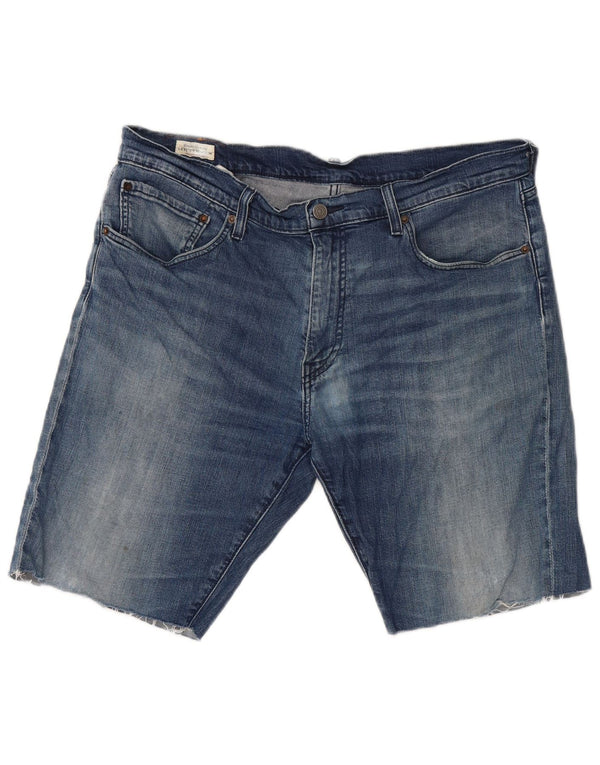Levi's Mens 527 pantalones cortos de mezclilla W36 grande azul