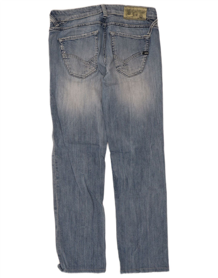 Vaqueros Recto Mujer Gas W29 L34 Algodón Azul