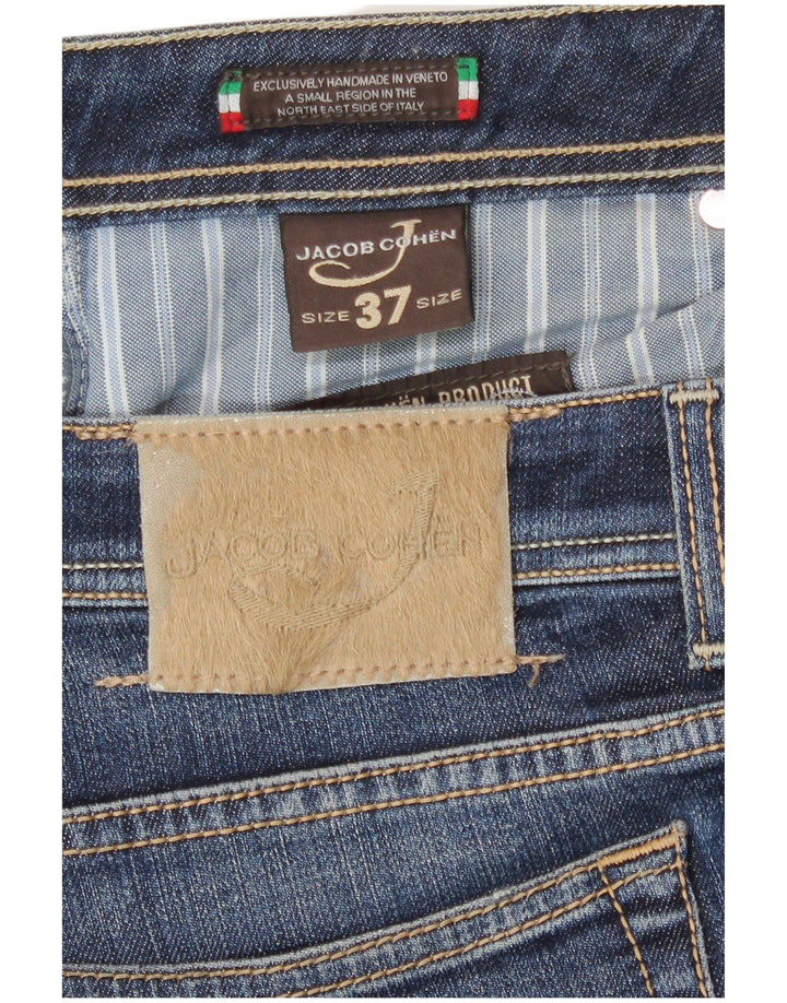 Jacob Cohen Vaqueros rectos para hombre W37 L31 Azul