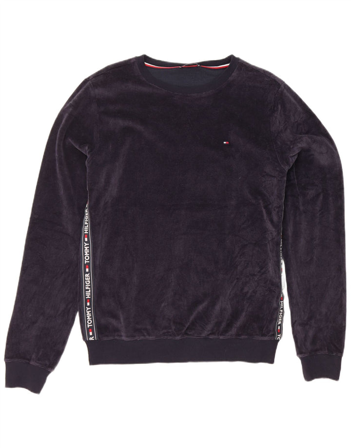 Tommy Hilfiger Sudadera De Terciopelo Gráfico Hombre