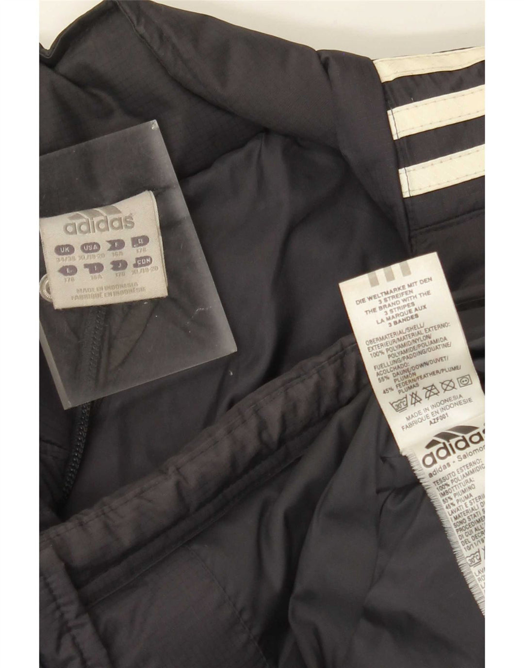 Adidas Chaqueta Acolchada Niño 15-16 Años Gris Poliamida