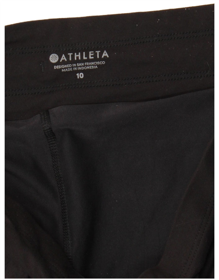 ATHLETA Falda de tenis para mujer US 10 Grande Negro