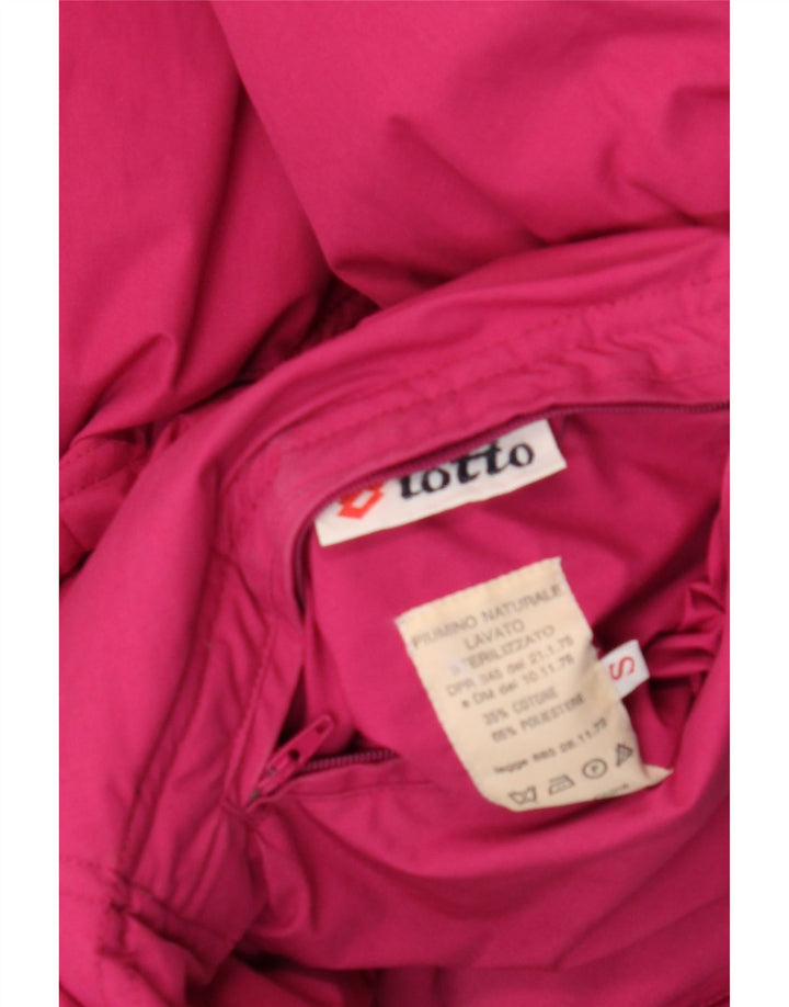 Lotto Chaqueta Acolchada Reversible para Hombre UK 36 Small Poliéster Azul Marino