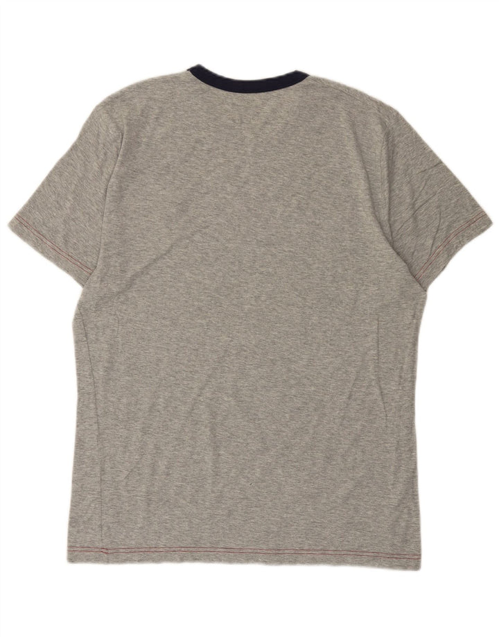 FILA Camiseta Hombre Top Algodón Gris Medio