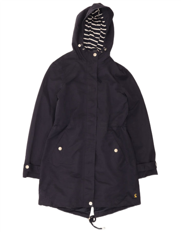 Chubasquero con capucha para mujer Joules UK 8 Small Poliéster azul marino