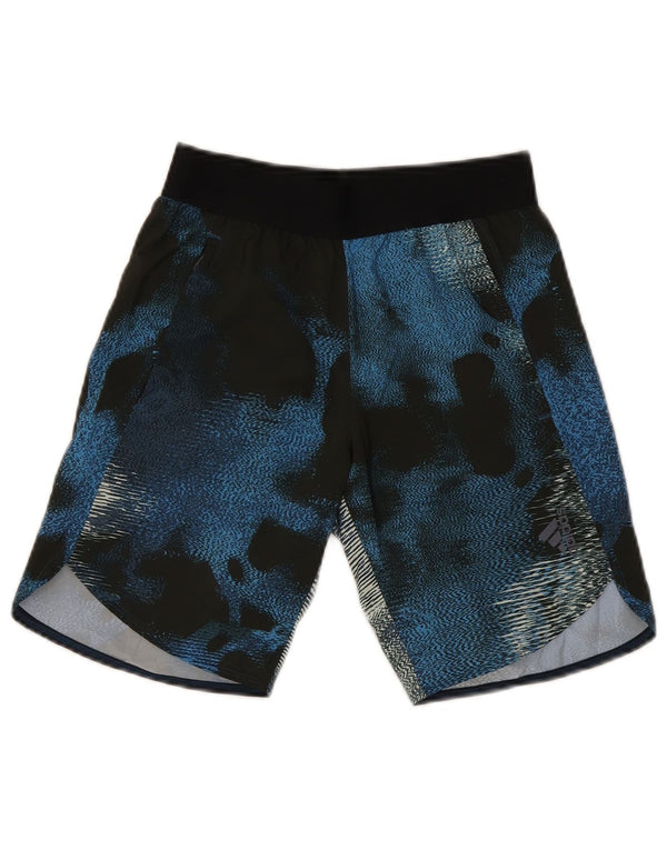 Adidas Pantalones cortos deportivos para niño 11-12 años Azul Colorblock Poliéster