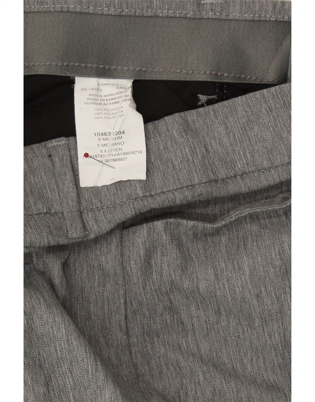 LEE Womens Mid Rise Regular Fit Casual Trousers US 6 Medium W30 L32 Grey Vintage Lee and Second-Hand Lee from Messina Hembry 