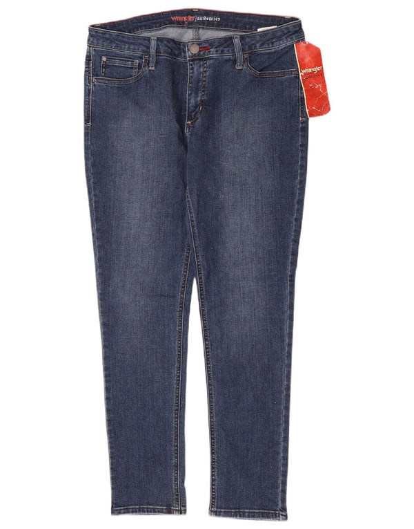 Wrangler Jeans ajustados para mujer US 12 Large W34 L28 Algodón azul