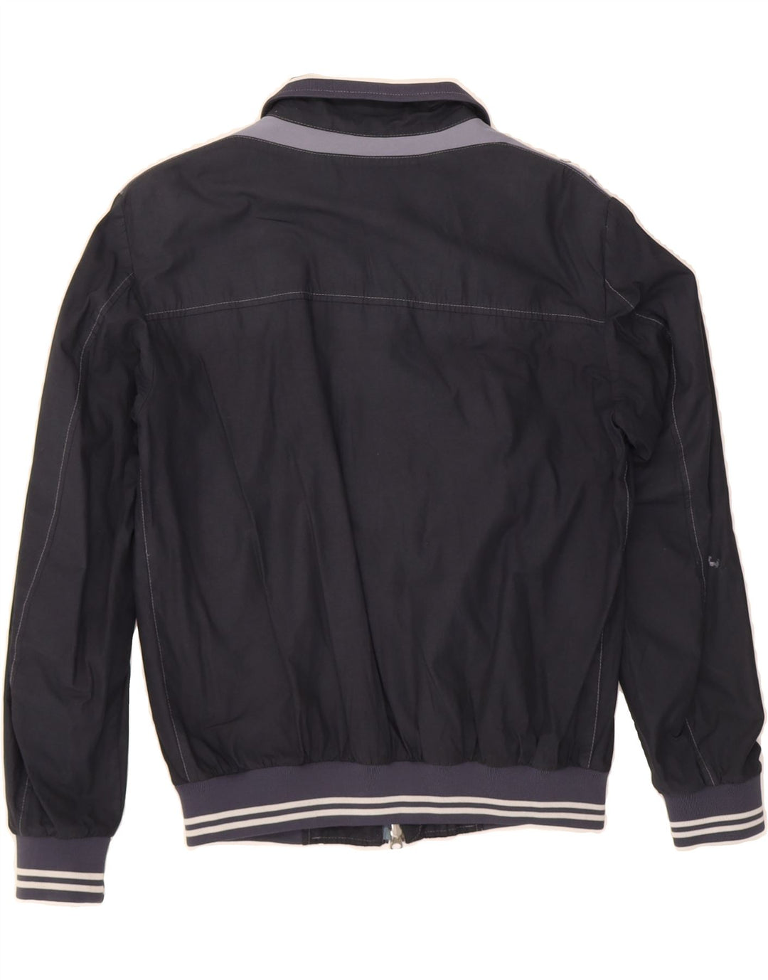 GEOX Mens Bomber Jacket UK 38 Medium Navy Blue Vintage Geox and Second-Hand Geox from Messina Hembry 
