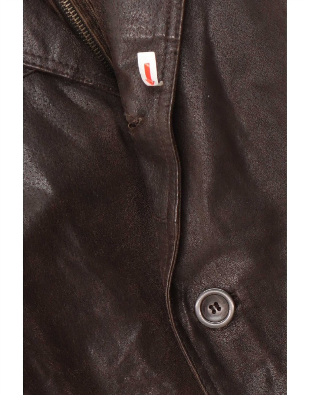 Bata Chaqueta de cuero para hombre IT 54 2XL Marrón