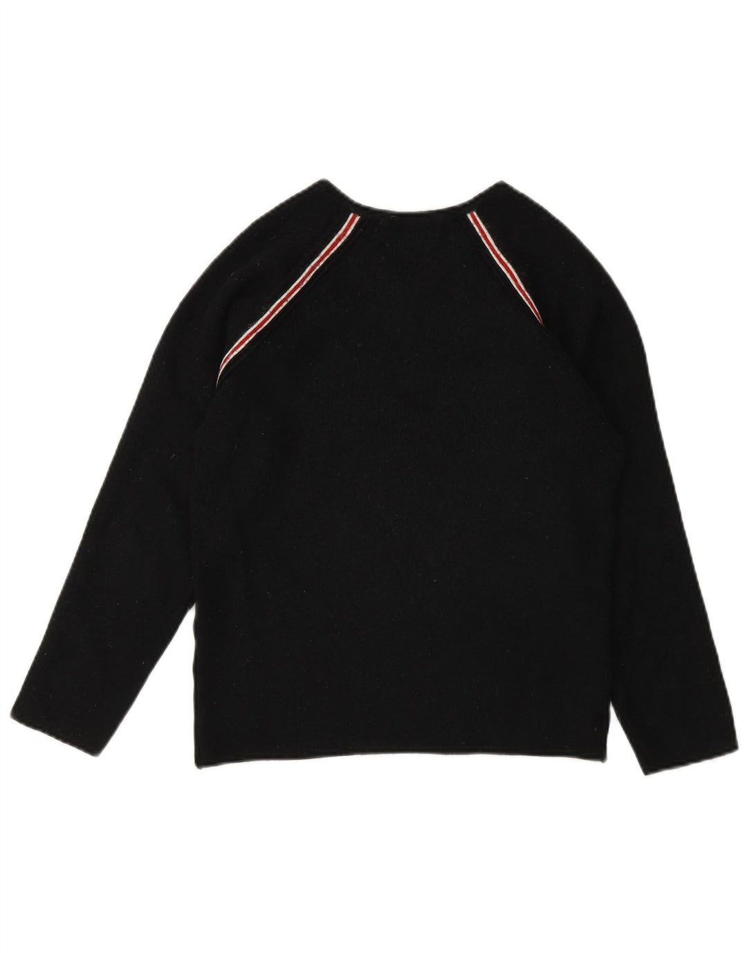 Marks & Spencer Suéter con Cuello en V para Mujer UK 8 Small Negro