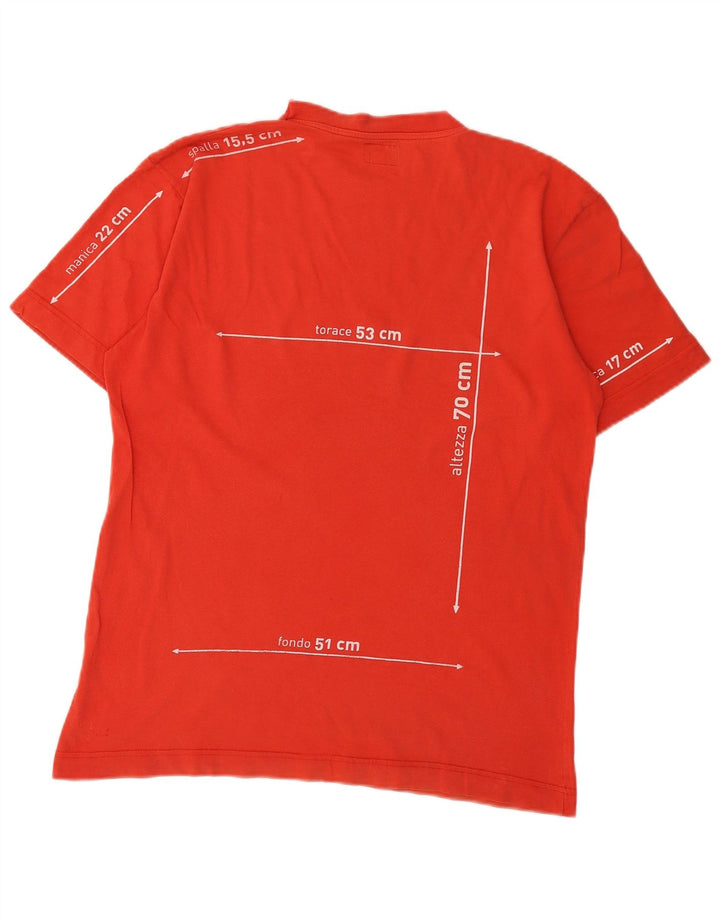 Rifle - Camiseta gráfica para hombre, talla grande, algodón rojo