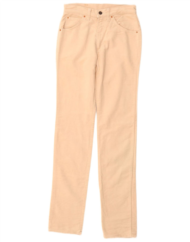 LEVI'S Pantalones informales ajustados para mujer W30 L36 Algodón beige