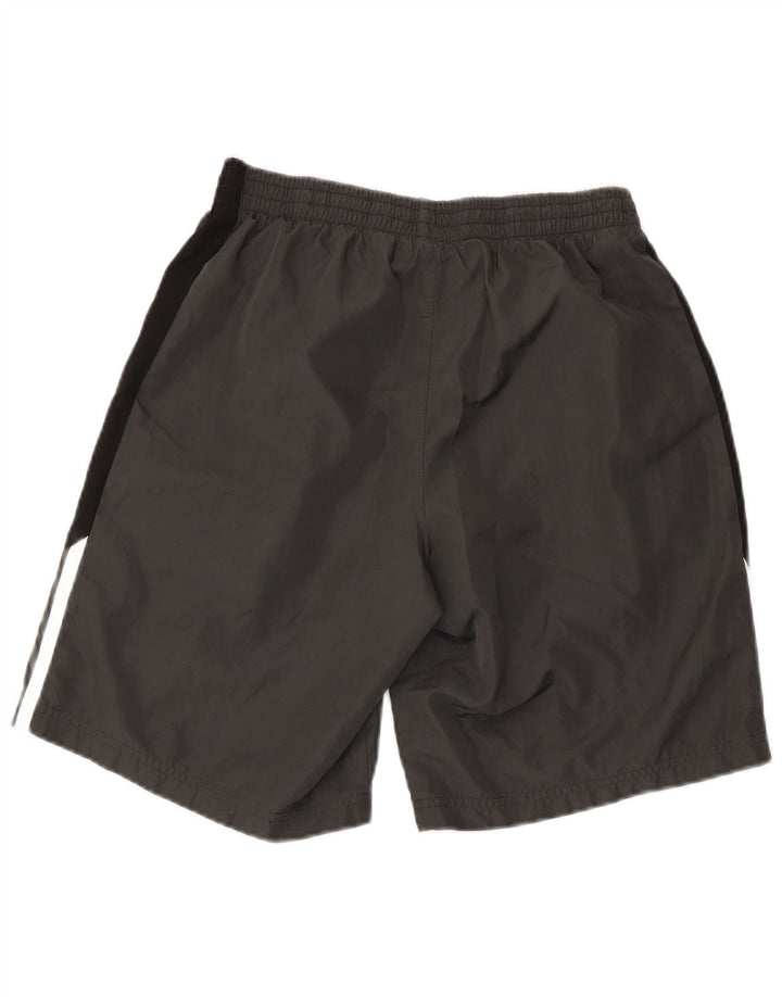 Pantalones cortos deportivos Adidas para hombre gris medio color block
