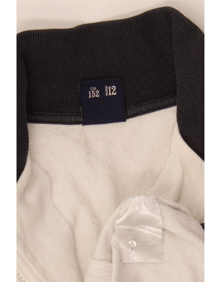 North Sails Chaqueta de chándal para niña 11-12 años Bloque de color blanco