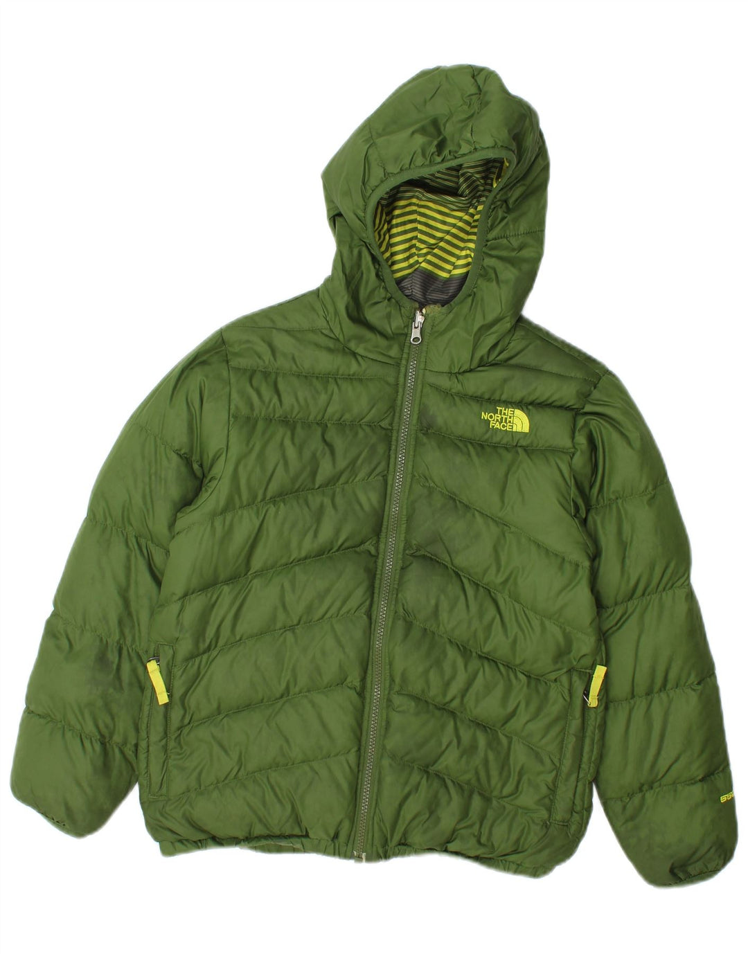 The North Face Chaqueta reversible con capucha para niño 10-11 años Verde medio