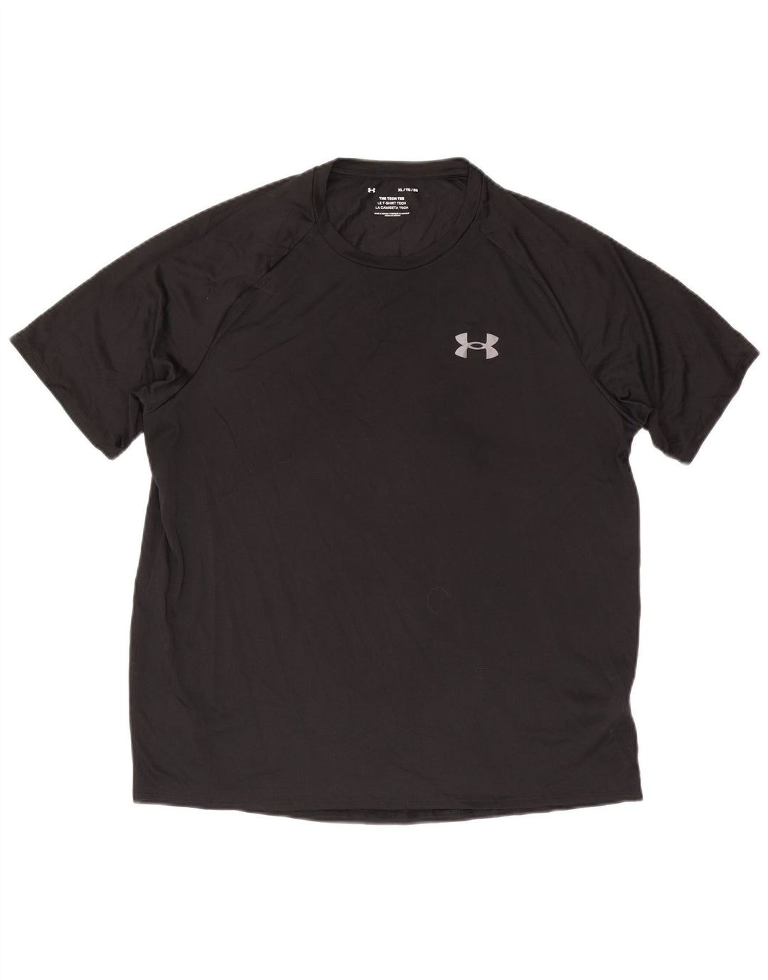 Under Armour Camiseta Hombre Top XL Poliéster Negro