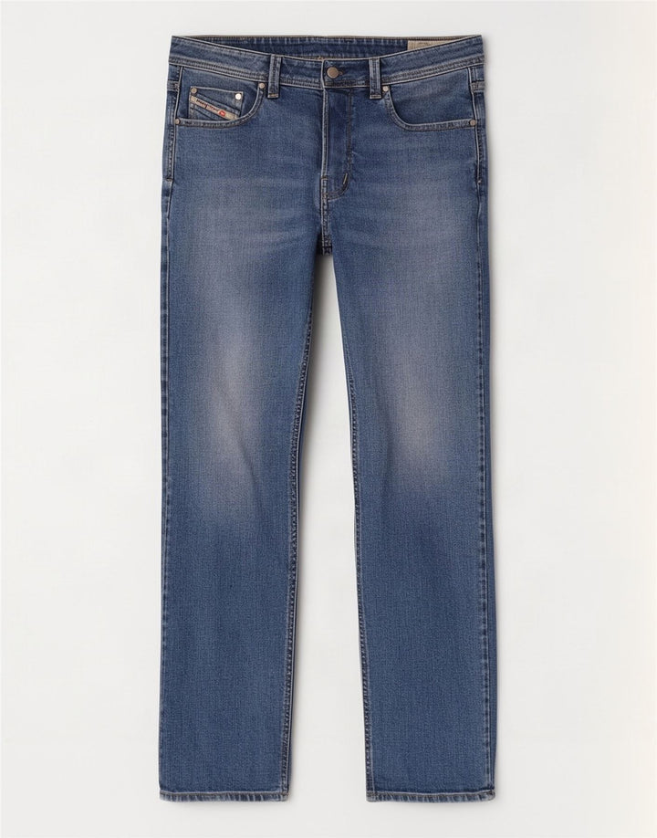 Diesel Vaqueros Rectos Hombre W36 L32 Algodón Azul