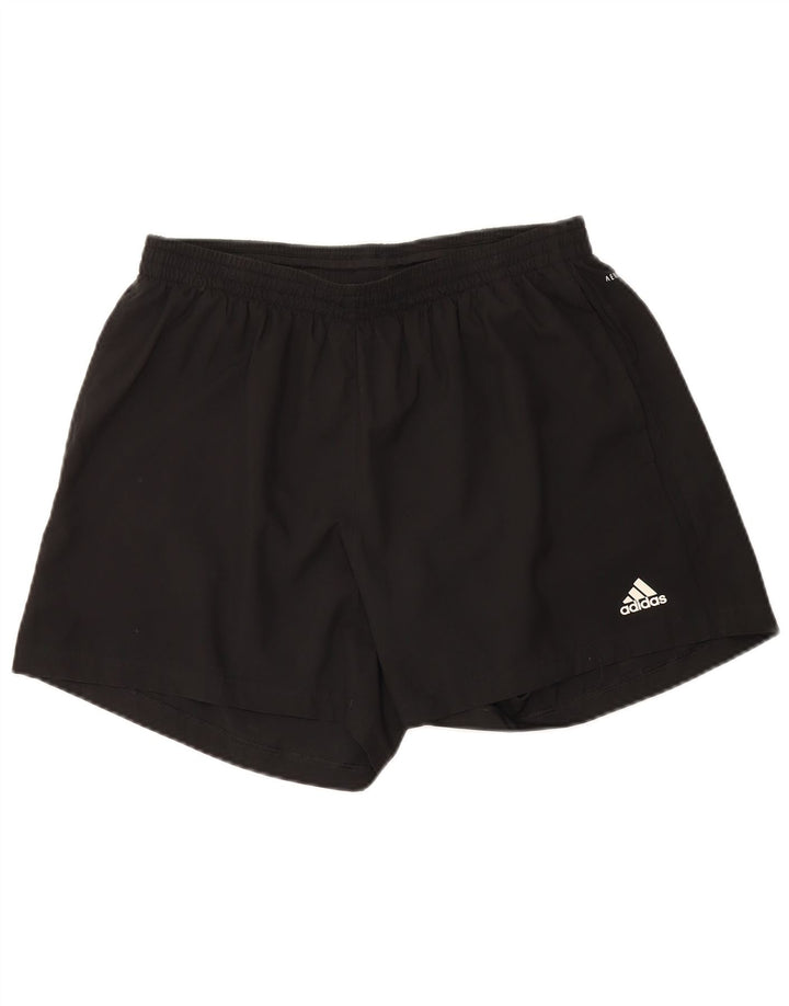 Adidas Hombre Aeroready Graphic Sport Shorts Medio Negro Poliéster