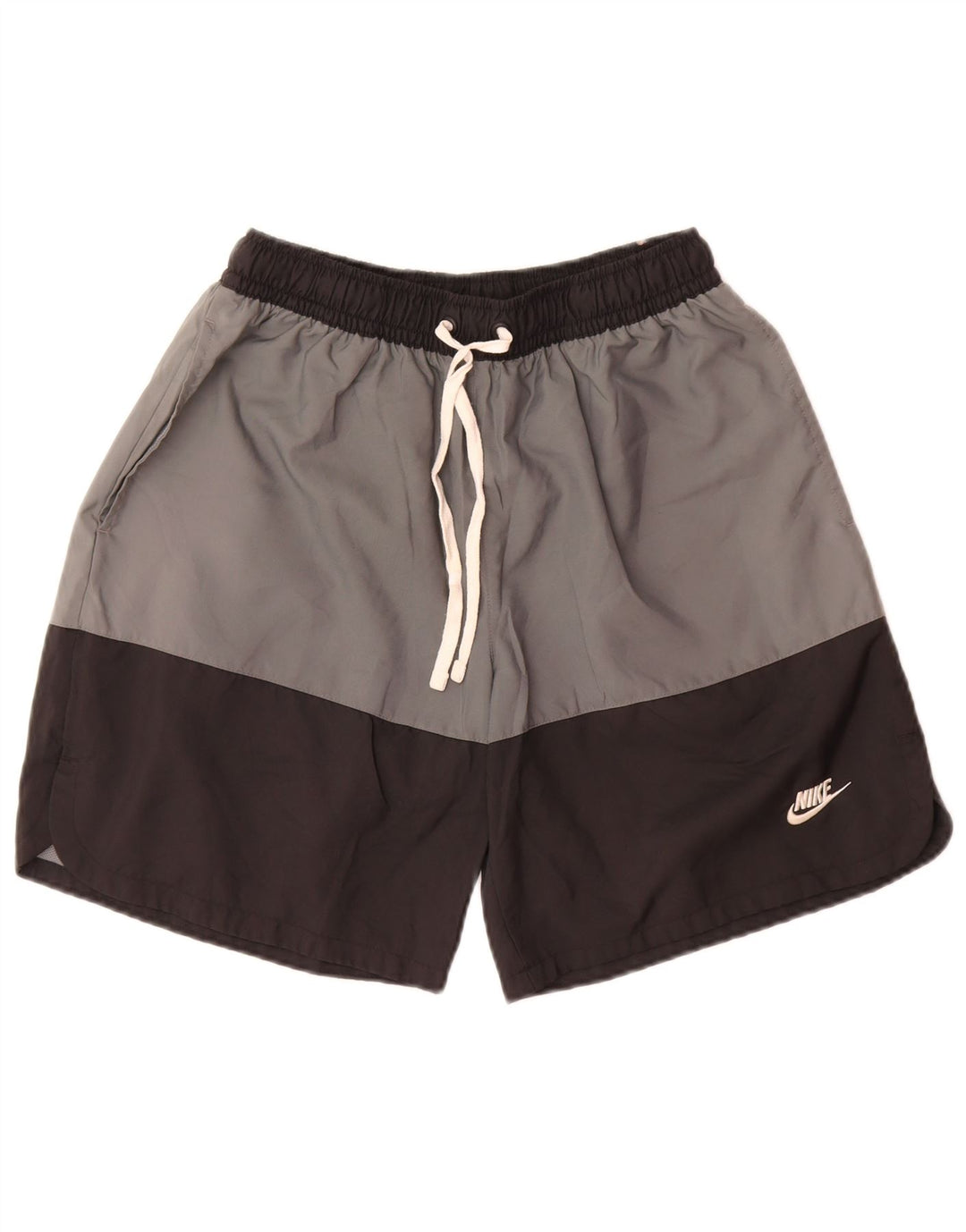 Bañador Nike Hombre Gris Medio Color Block Poliéster