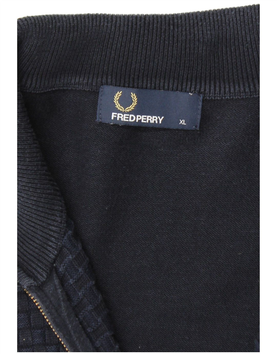 Fred Perry Cárdigan Hombre XL Azul Marino