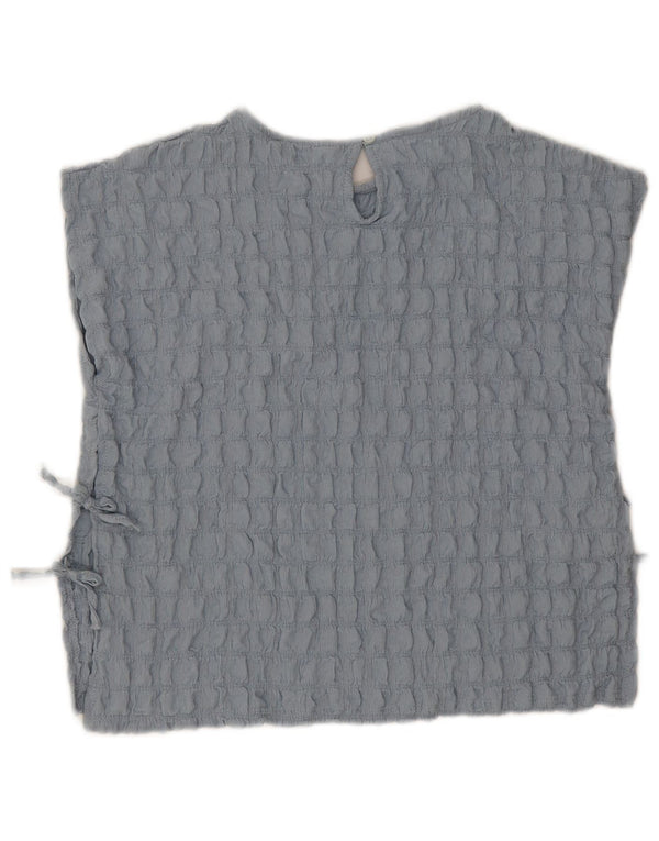 Blusa sin mangas para niñas Zara 13-14 años Azul