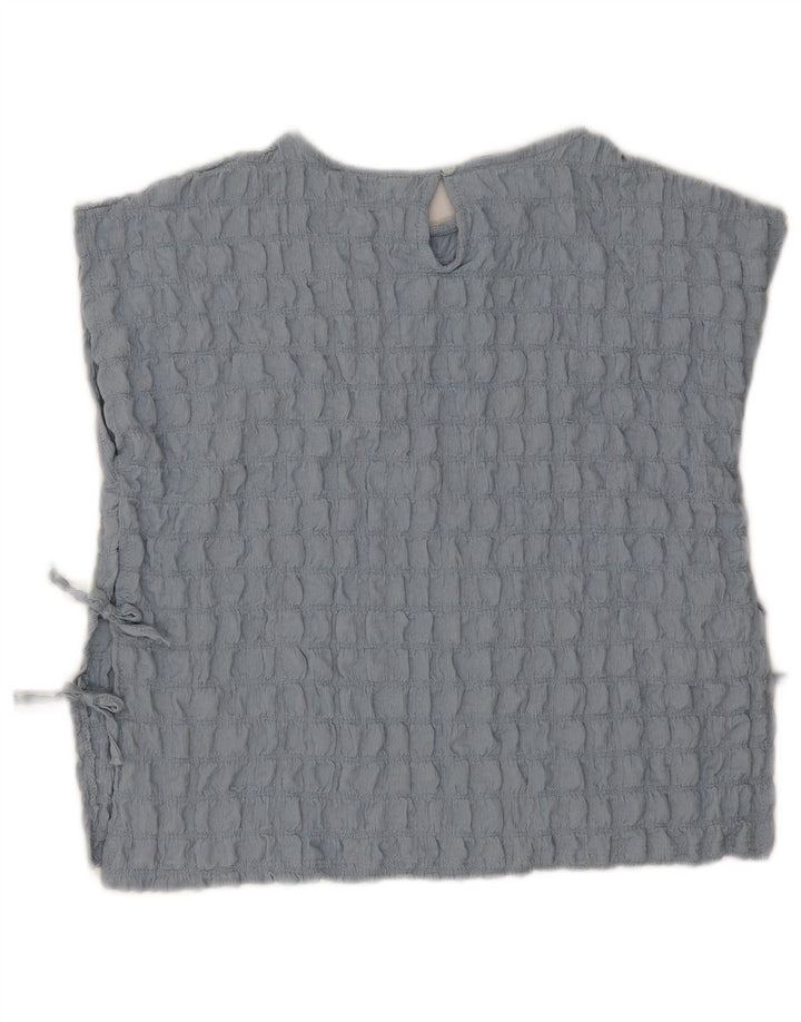 Blusa sin mangas para niñas Zara 13-14 años Azul