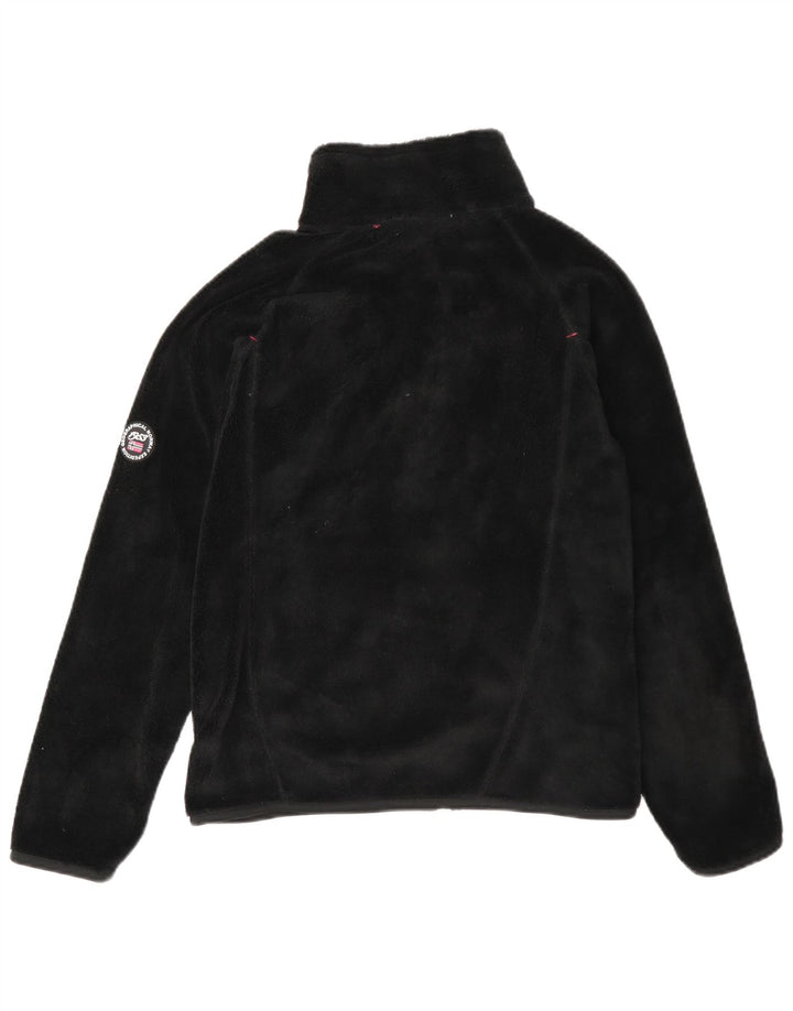 Chaqueta polar para mujer Geographical Noruega UK 40 Mediana Poliéster negro
