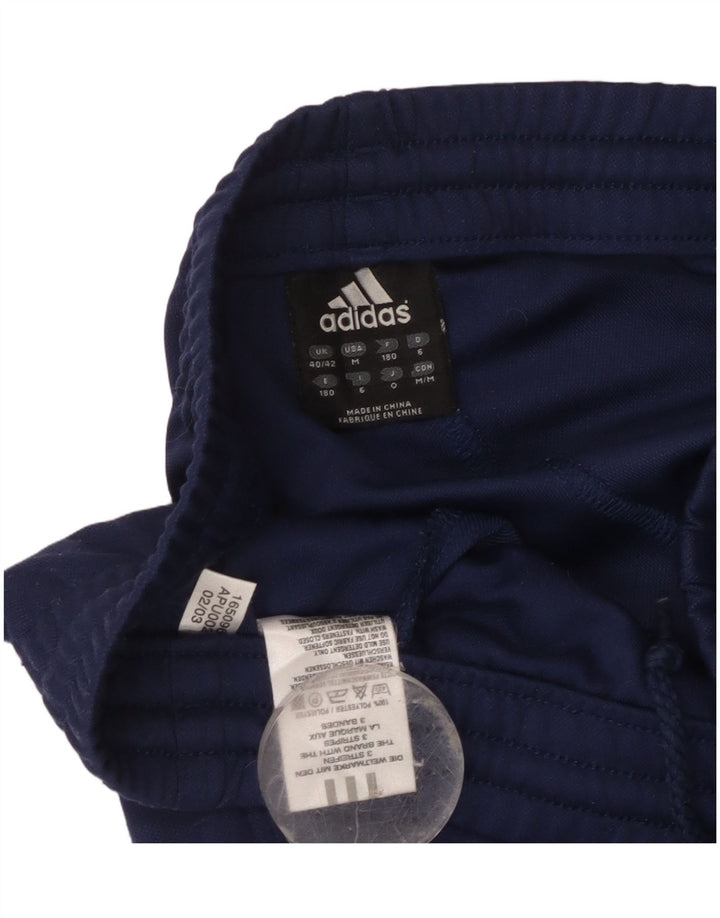 Adidas Pantalones de Chándal para Hombre UK 40/42 Medium Azul Marino Poliéster