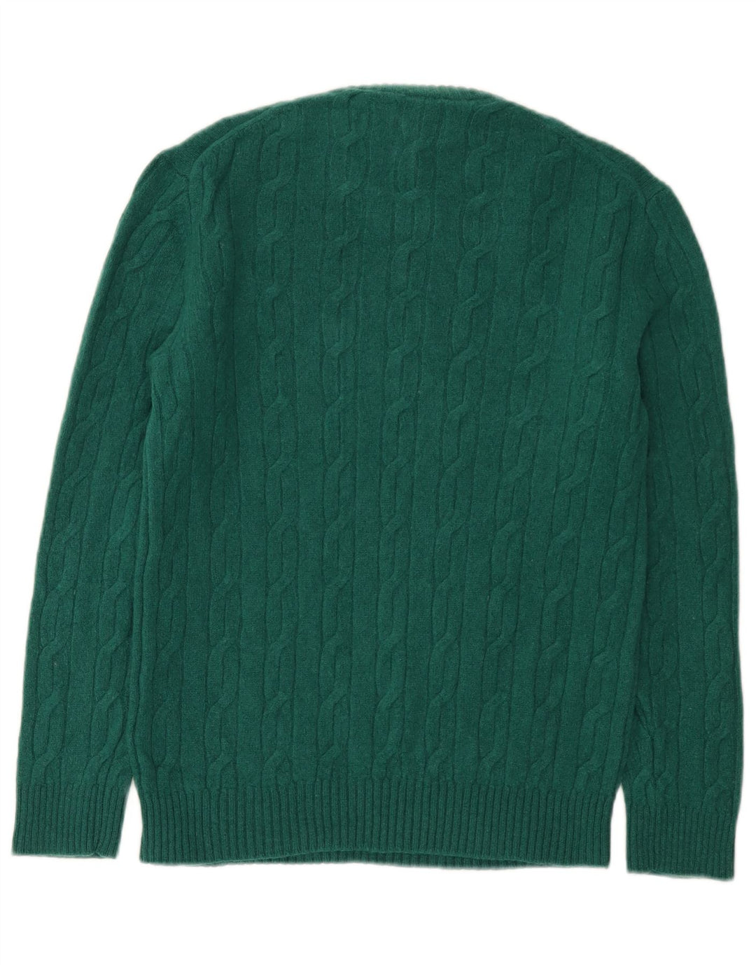 Gant Jersey Regular Fit Con Cuello Redondo De Lana Verde Pequeño Hombre